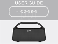 Musky Bluetooth Speaker DY-18 Rood