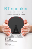 Musky Bluetooth Speaker DY-52 Goud