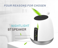 Night Light Bluetooth Speaker DY-50 Wit