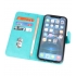 Iphone 12 - 12 Pro Hoesje Bookstyle Wallet Cases Groen