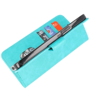 Iphone 12 - 12 Pro Hoesje Bookstyle Wallet Cases Groen