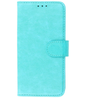 Iphone 12 - 12 Pro Hoesje Bookstyle Wallet Cases Groen