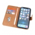 Iphone 12 - 12 Pro Hoesje Bookstyle Wallet Cases Bruin