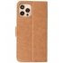 Iphone 12 - 12 Pro Hoesje Bookstyle Wallet Cases Bruin