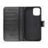 Iphone 12 - 12 Pro Hoesje Bookstyle Wallet Cases Zwart