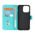 Iphone 13 Hoesje Bookstyle Wallet Cases Groen