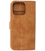 Iphone 13 Hoesje Bookstyle Wallet Cases Bruin