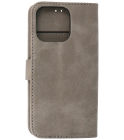 Iphone 13 Hoesje Bookstyle Wallet Cases Grijs