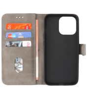 Iphone 13 Hoesje Bookstyle Wallet Cases Grijs