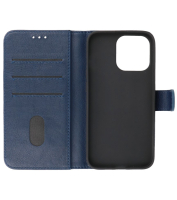 Iphone 13 Pro Max Hoesje Bookstyle Wallet Cases Navy