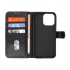 Iphone 13 Pro Max Hoesje Bookstyle Wallet Cases Zwart