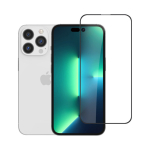 iPhone 14 Pro 10D Full coverage Screenprotector Zwarte Rand UNIQ