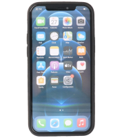 Iphone 12&12 Pro Design Leer Hoesje BackCover Mocca