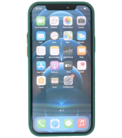 Iphone 12 - 12 Pro Hoesje Hard Case Color Groen