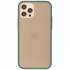 Iphone 12 - 12 Pro Hoesje Hard Case Color Groen