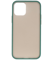 Iphone 12 - 12 Pro Hoesje Hard Case Color Groen