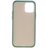 Iphone 12 - 12 Pro Hoesje Hard Case Color Groen