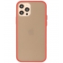 Iphone 12 - 12 Pro Hoesje Hard Case Color Rood