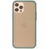 Iphone 12 - 12 Pro Hoesje Hard Case Color Groen