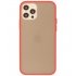 Iphone 12 - 12 Pro Hoesje Hard Case Color Rood