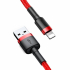 Baseus 0,5m Cafule 2.4A (Rood) Lightning Kabel