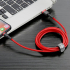 Baseus 0.5m Cafule 2.4A (Red) Lightning Cable