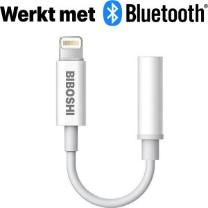 Biboshi bluetooth lightning naar Jack 3.5mm AUX