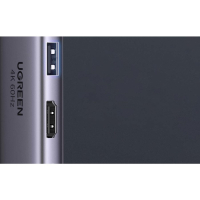 UGREEN 6-IN-1 USB-C HUB MET 2X USB-A,HDMI, USB-C, TF/SD