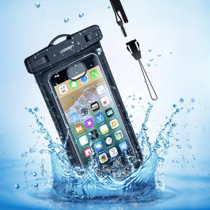 Ugreen Universeel waterdichte telefoon hoes cover bescherming waterproof Kleur Zwart