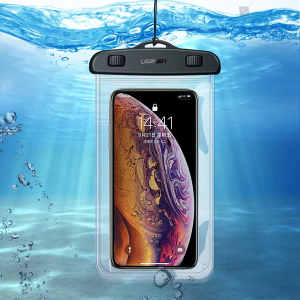 Ugreen Universeel waterdichte telefoon hoes cover bescherming waterproof Kleur Wit