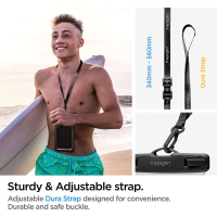 Spigen Universeel Waterdicht hoesje Zwart A610