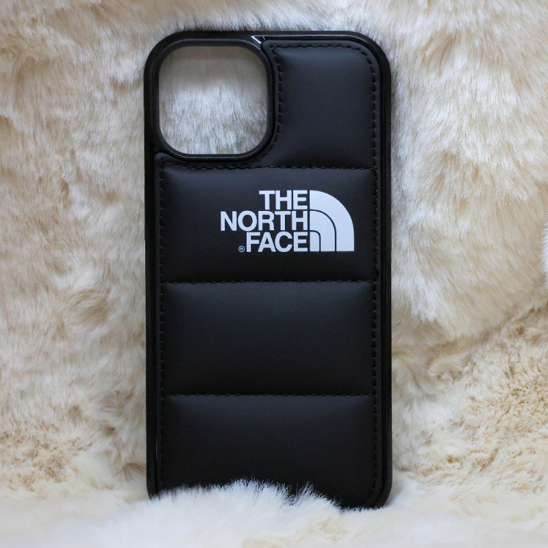 The North Face Puffer Hoesje Iphone 15 Zwart