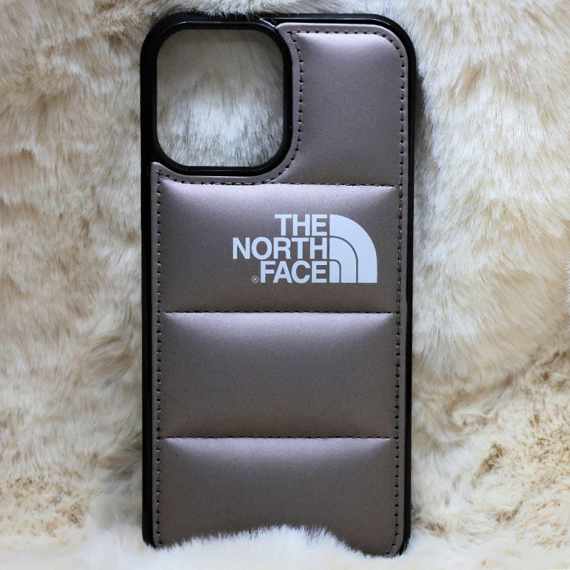 The North Face Puffer Hoesje Iphone 13 Pro Max Brons