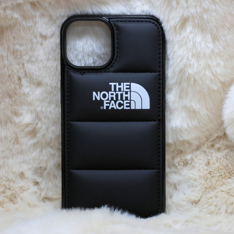 The North Face Puffer Hoesje Iphone 13 Zwart