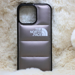 The North Face Puffer Hoesje Iphone 14 Pro Max Brons