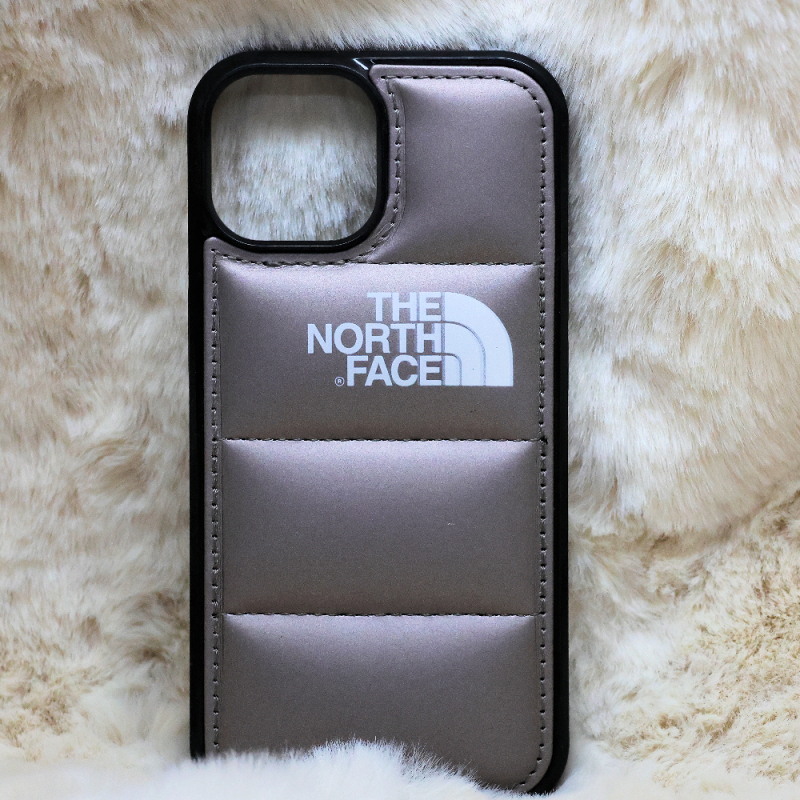 The North Face Puffer Hoesje Iphone 15 Brons