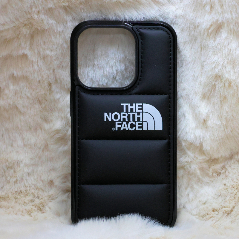 The North Face Puffer Hoesje Iphone 15 Pro Zwart