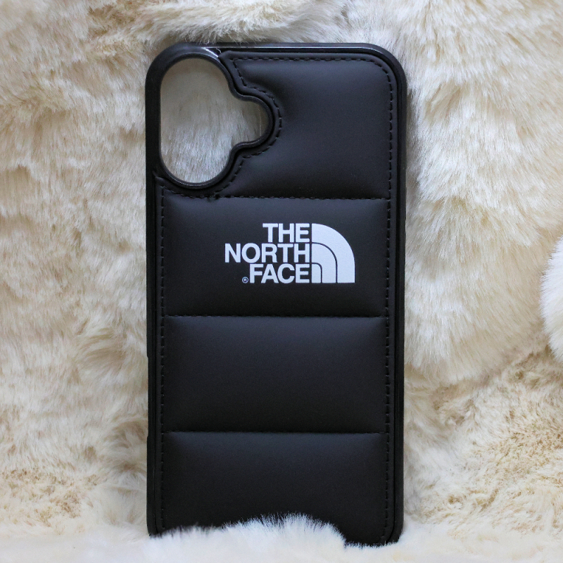 The North Face Puffer Hoesje Iphone 16 Plus Zwart