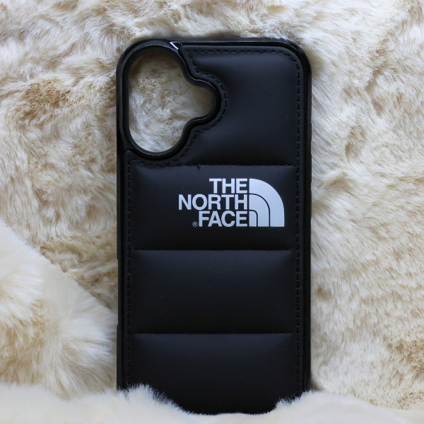 The North Face Puffer Hoesje Iphone 16 Zwart