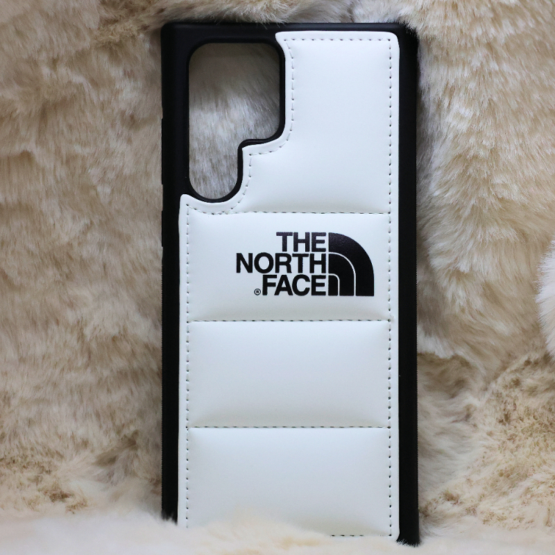 The North Face Puffer Hoesje Samsung Galaxy S22 Ultra Wit
