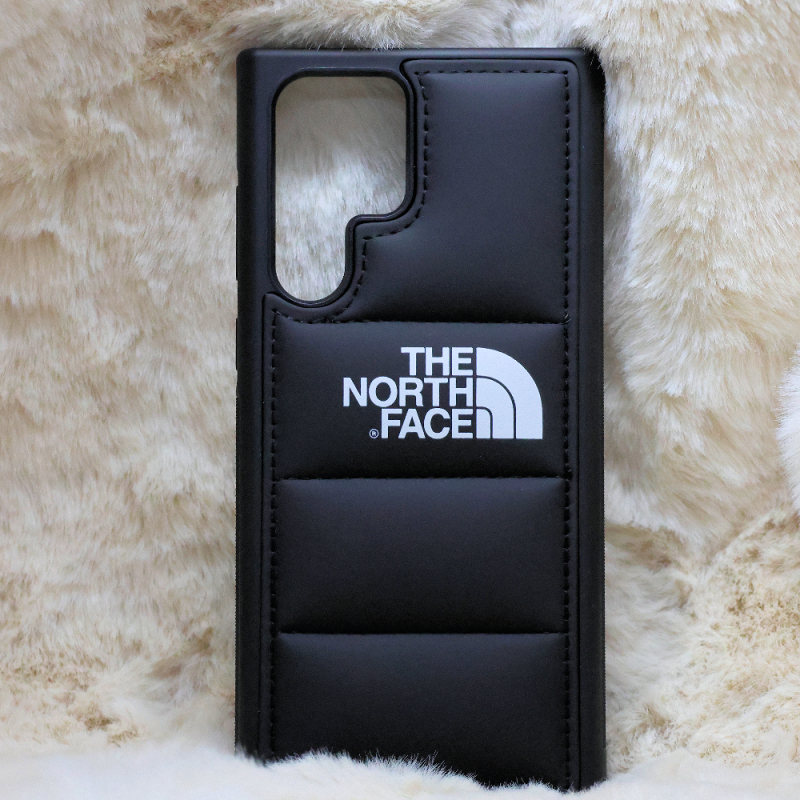 The North Face Puffer Hoesje Samsung Galaxy S22 Ultra Zwart
