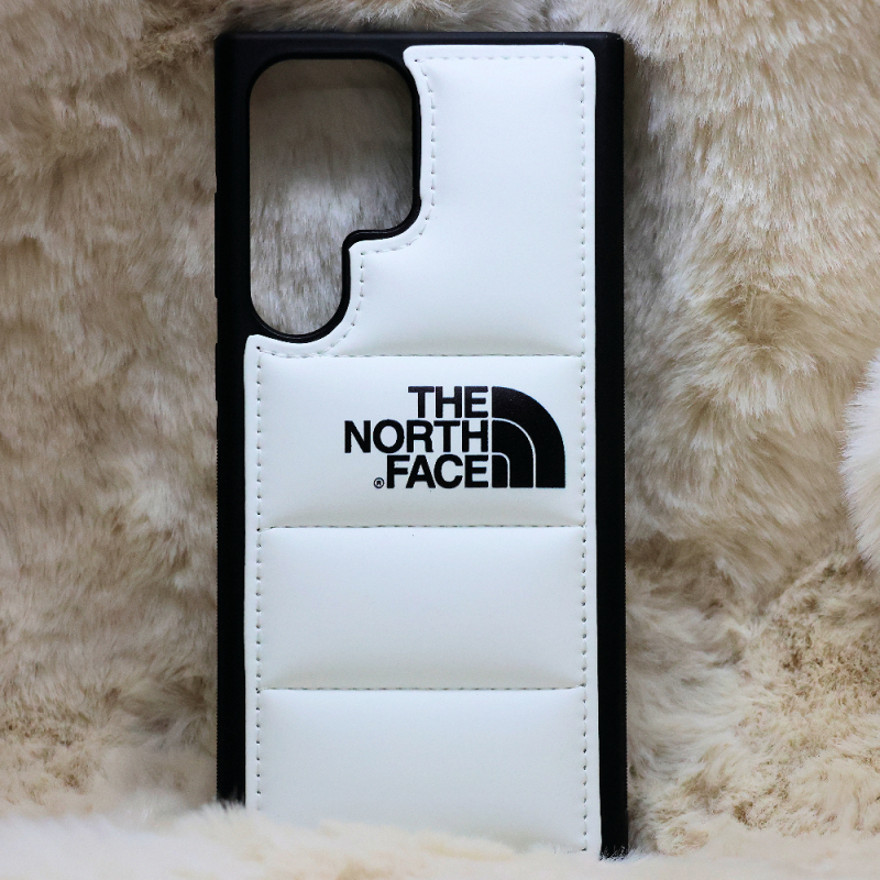 The North Face Puffer Hoesje Samsung Galaxy S23 Ultra Wit