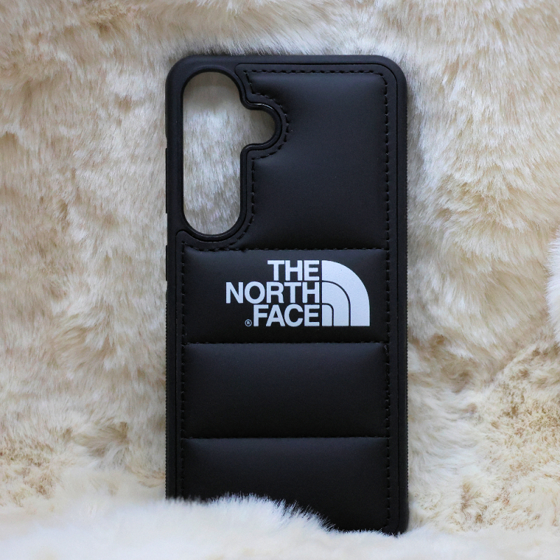 The North Face Puffer Hoesje Samsung Galaxy S25 Zwart