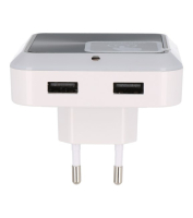 LED-Lampje met Oplader Met Usb Wit