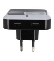 LED-Lampje met Oplader Met Usb Zwart