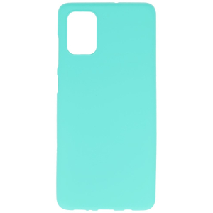 Samsung Galaxy A71 TPU Hoesje Color Turquoise