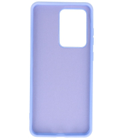 Samsung Galaxy S20 Ultra TPU Hoesje Color Paars