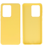 Samsung Galaxy S20 Ultra TPU Hoesje Color Geel