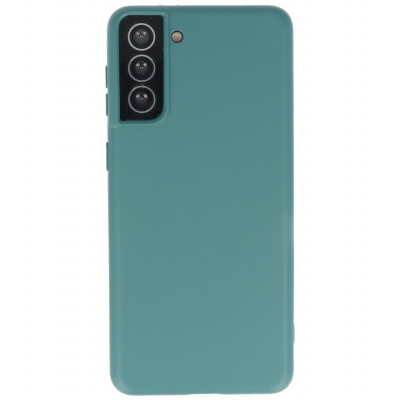 Samsung Galaxy S21 Plus Color TPU Hoesje Groen