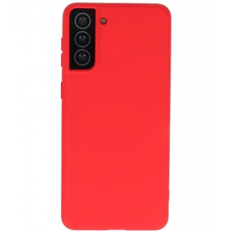 Samsung Galaxy S21 Plus Color TPU Hoesje Rood